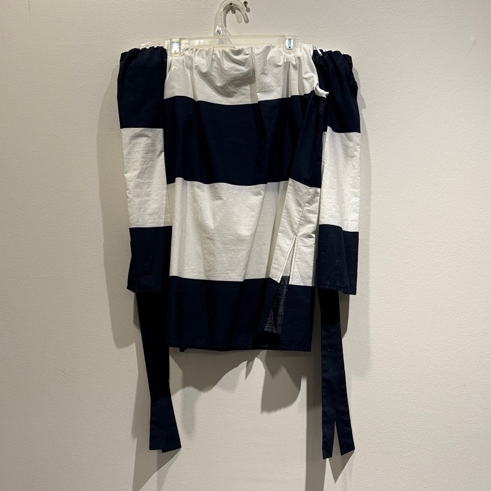 Striped Off-Shoulder Top